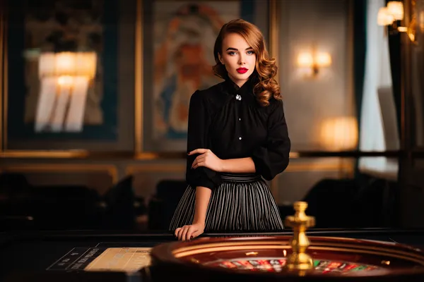 KKDB Login — Instantly access your secure account A confident dealer surrounded by casino chips inviting players to access their KKDB account, reflecting quick and easy login options.